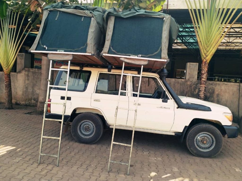 Rooftop Tent Camping - 4x4 Car Rental Self Drive East Africa