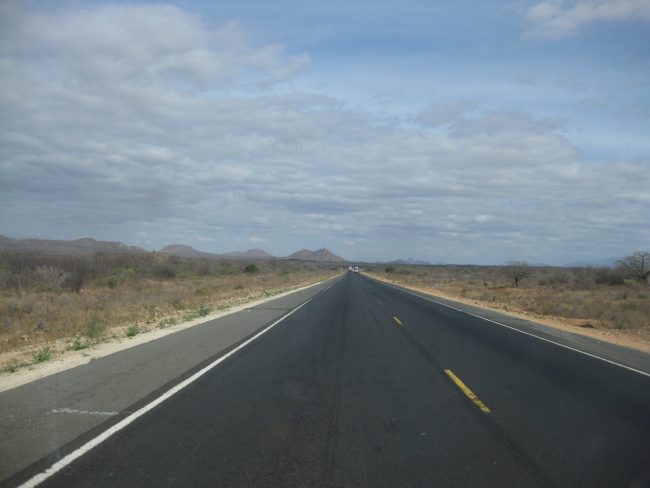 driving Serengeti High Way